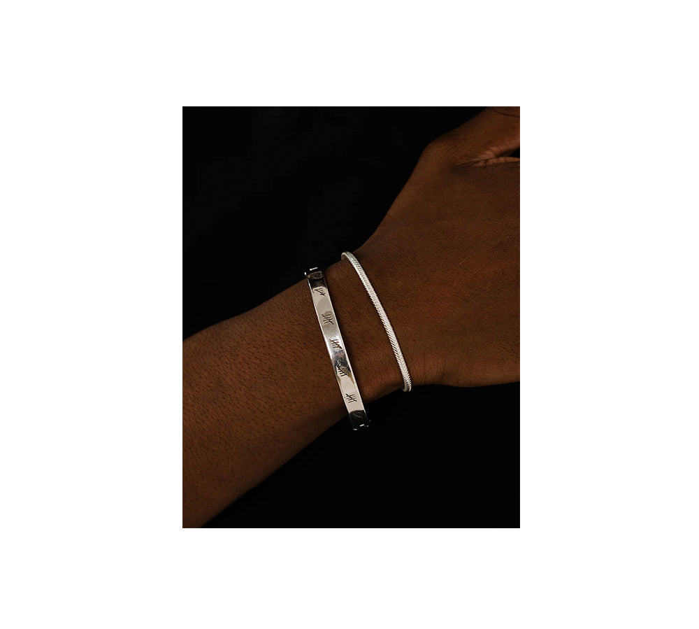 TwoJeys ★★™ Bali Bracelet - 925 Sterling Silver