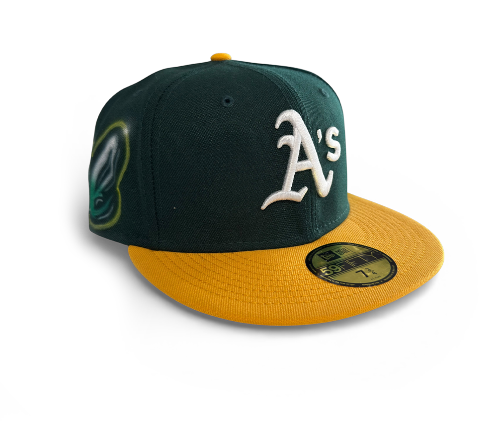 New Era Oakland Athletics MLB Authentic Collection On-Field Game - Custom Dark Green