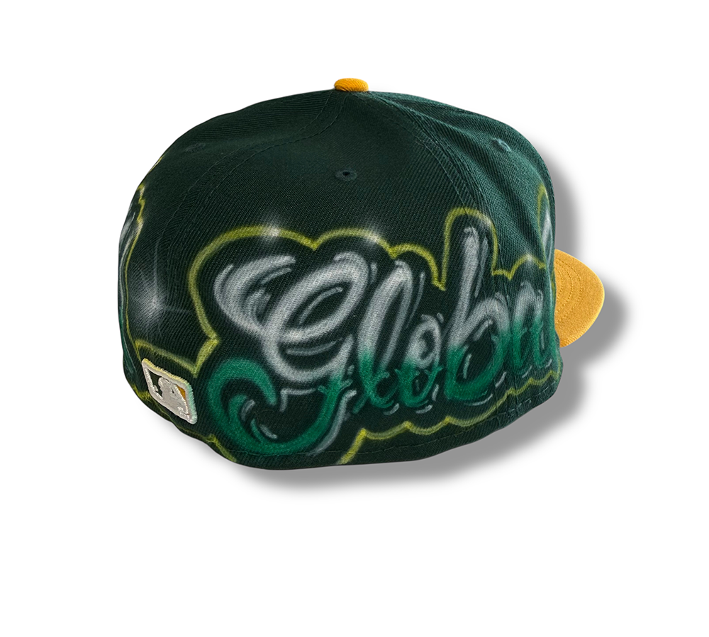New Era Oakland Athletics MLB Authentic Collection On-Field Game - Custom Dark Green