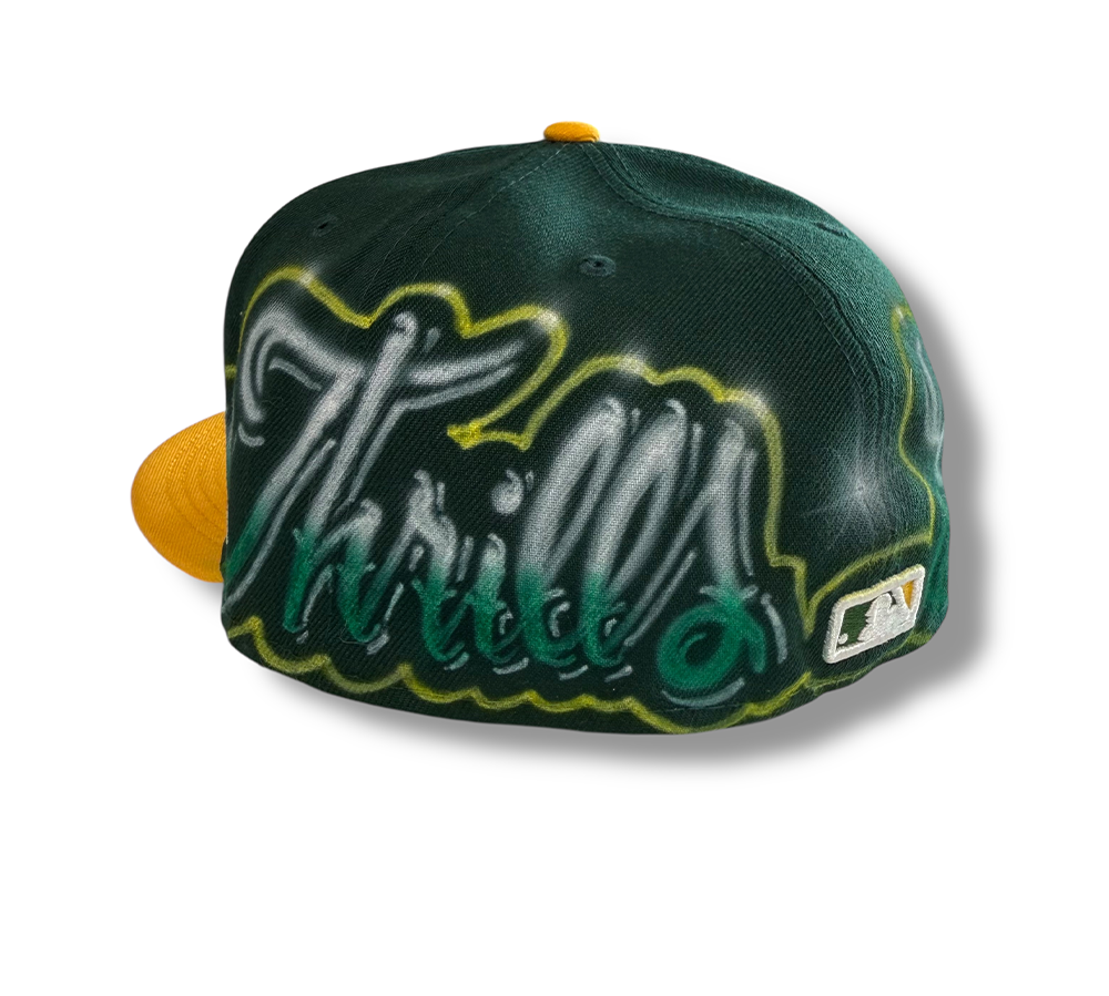 New Era Oakland Athletics MLB Authentic Collection On-Field Game - Custom Dark Green