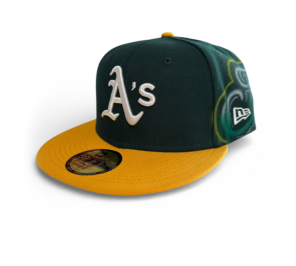 New Era Oakland Athletics MLB Authentic Collection On-Field Game - Custom Dark Green