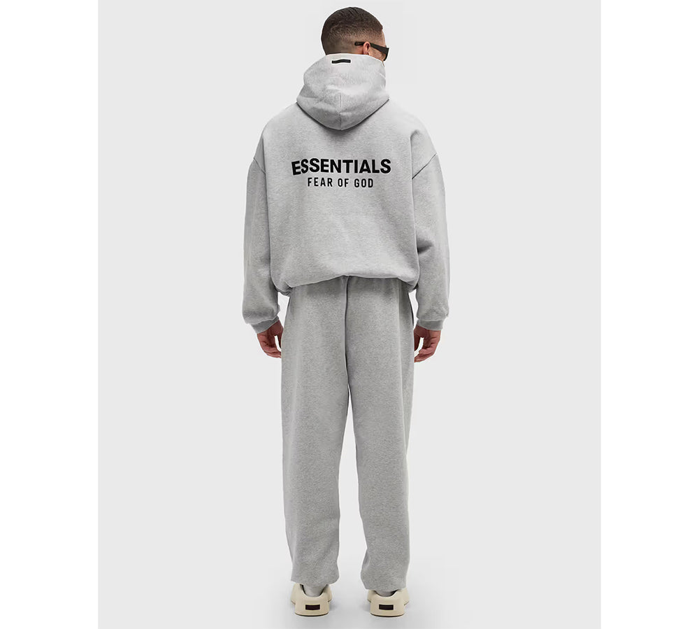 Fear Of God Essentials Pull Over Hoodie - Light Heather