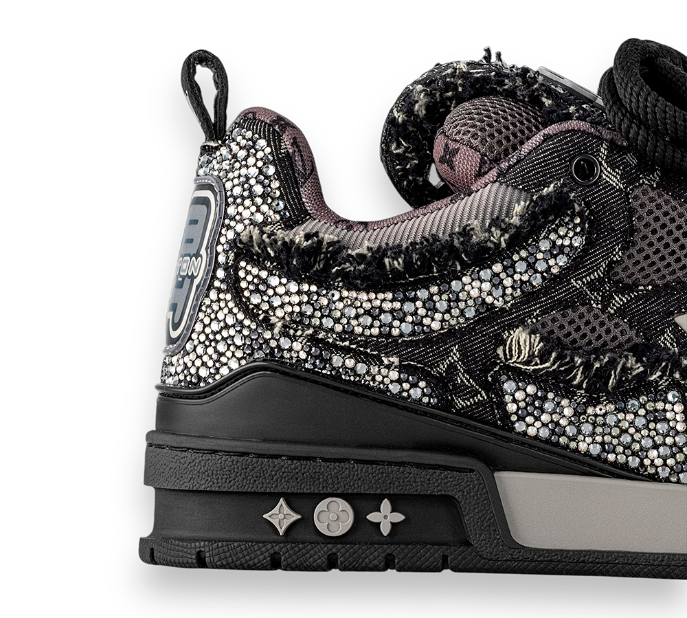 Louis Vuitton Skate Trainer - Black Swarovski Monogran
