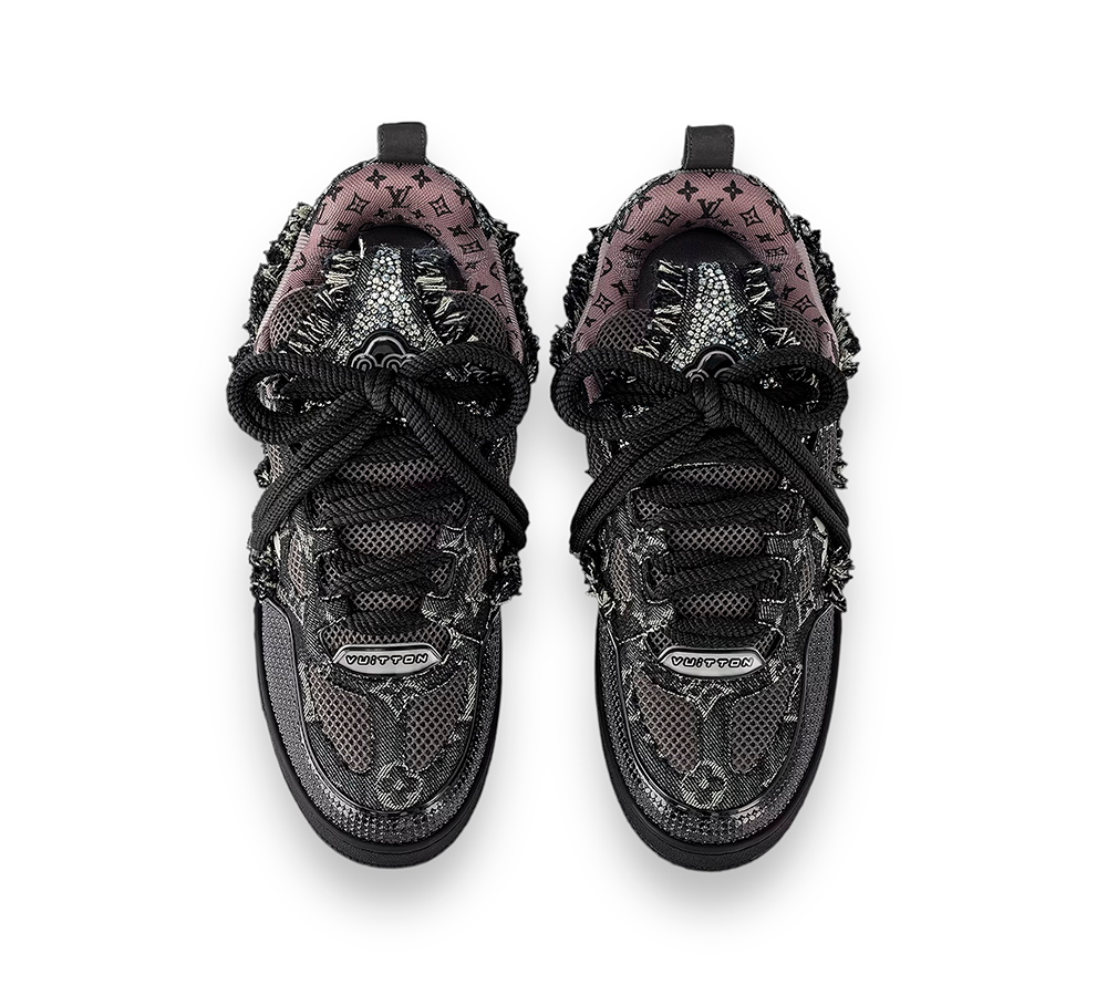 Louis Vuitton Skate Trainer - Black Swarovski Monogran