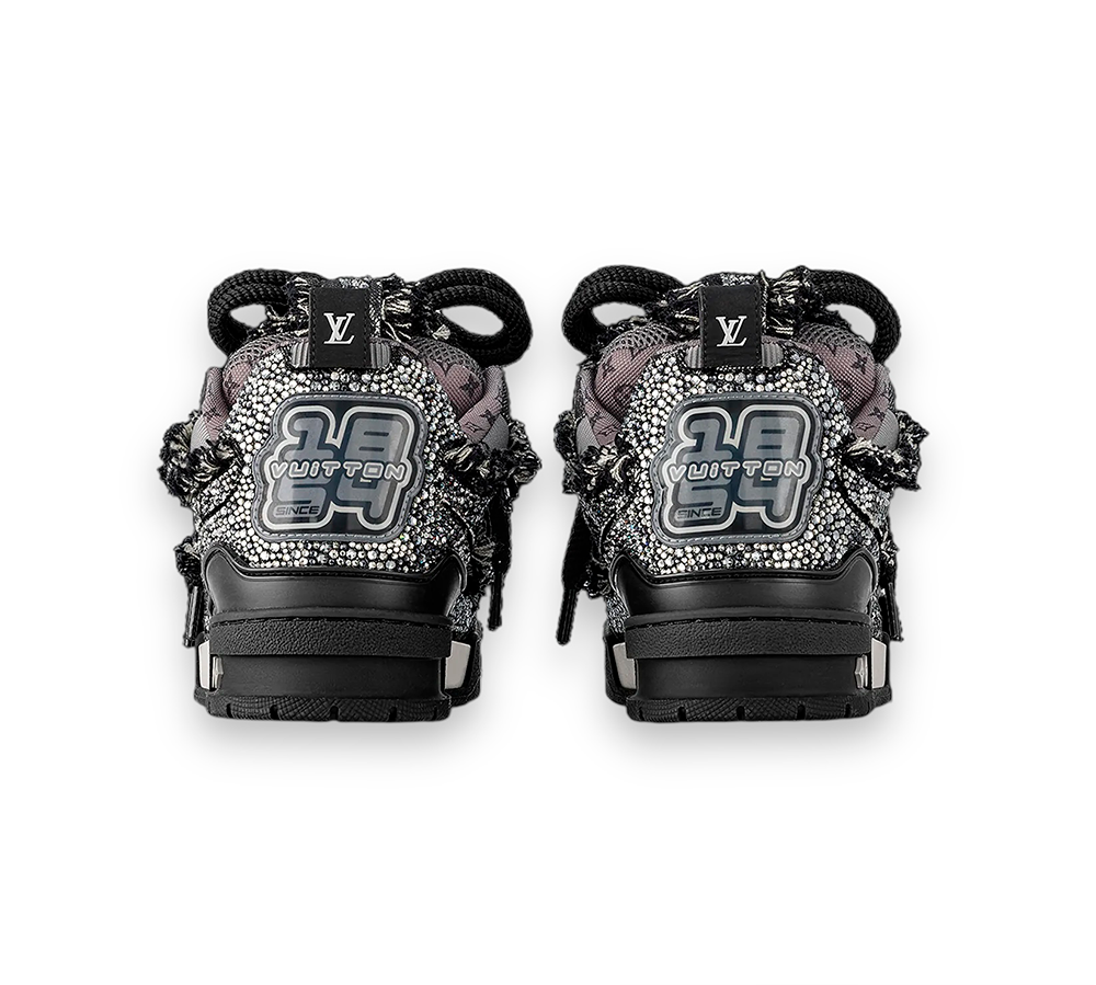 Louis Vuitton Skate Trainer - Black Swarovski Monogran