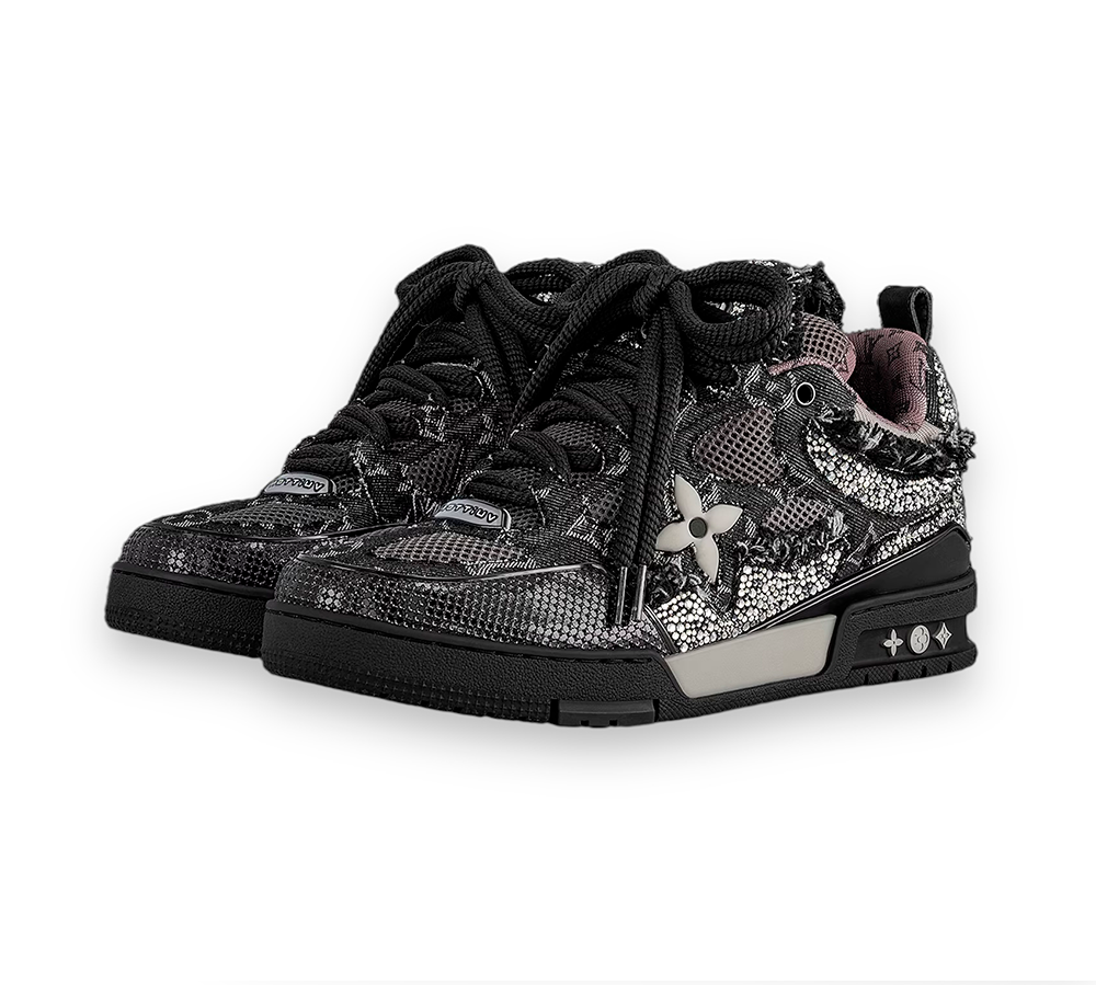 Louis Vuitton Skate Trainer - Black Swarovski Monogran