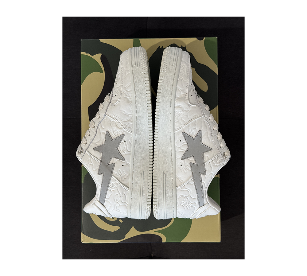 A Bathing Ape Bape Sta Low 40 - #3 Line Camo White (USADO)