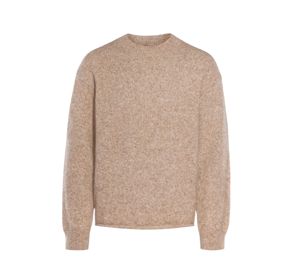 JACQUEMUS The Jacquemus sweater Signature jumper - Beige