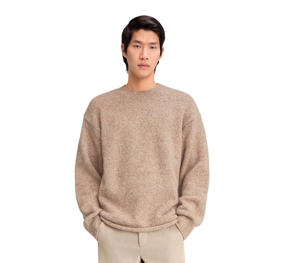 JACQUEMUS The Jacquemus sweater Signature jumper - Beige