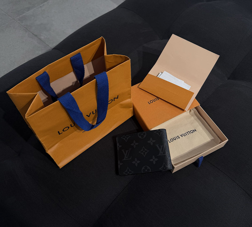 Louis Vuitton Wallet Multiple - Monogram Eclipse (USADO)