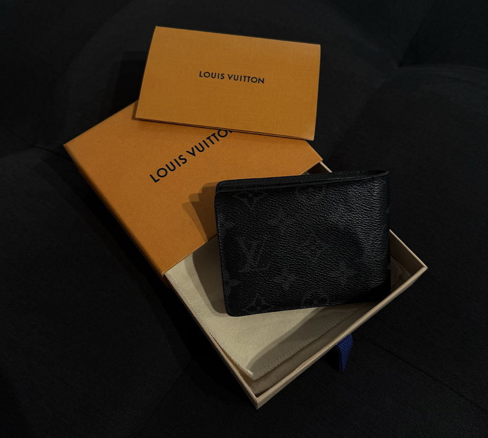 Louis Vuitton Wallet Multiple - Monogram Eclipse (USADO)