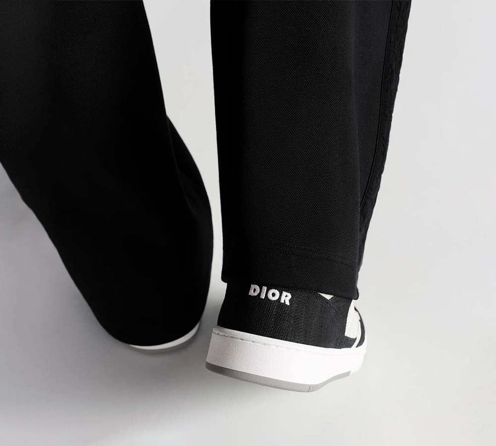 Dior B27 Uptown Low-Top Sneaker - White/Black