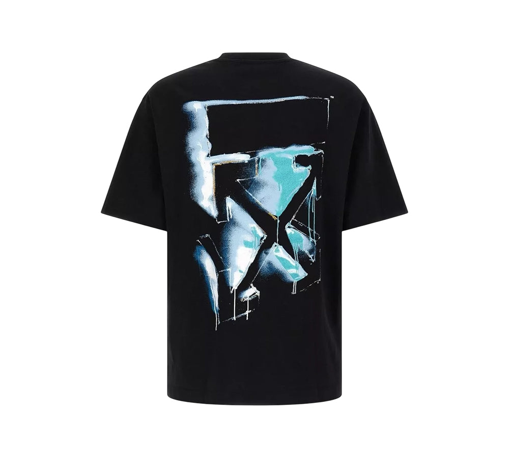Off-White 3D Spray Arrow Skate T-shirt - Black