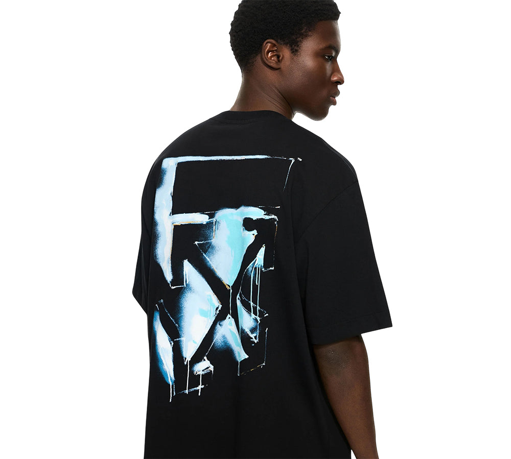 Off-White 3D Spray Arrow Skate T-shirt - Black