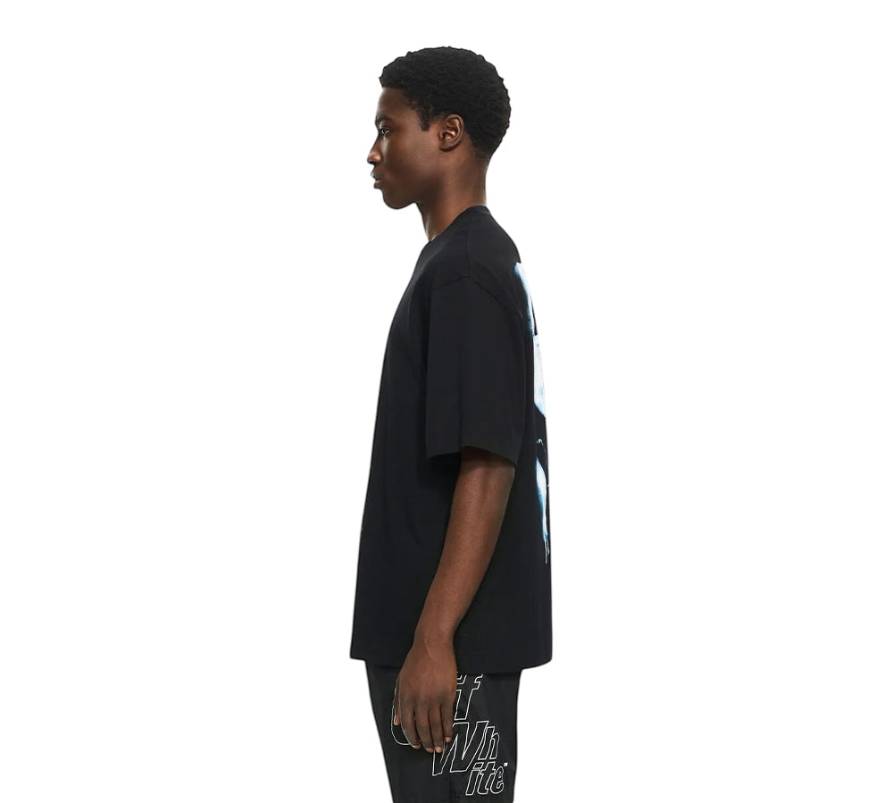 Off-White 3D Spray Arrow Skate T-shirt - Black