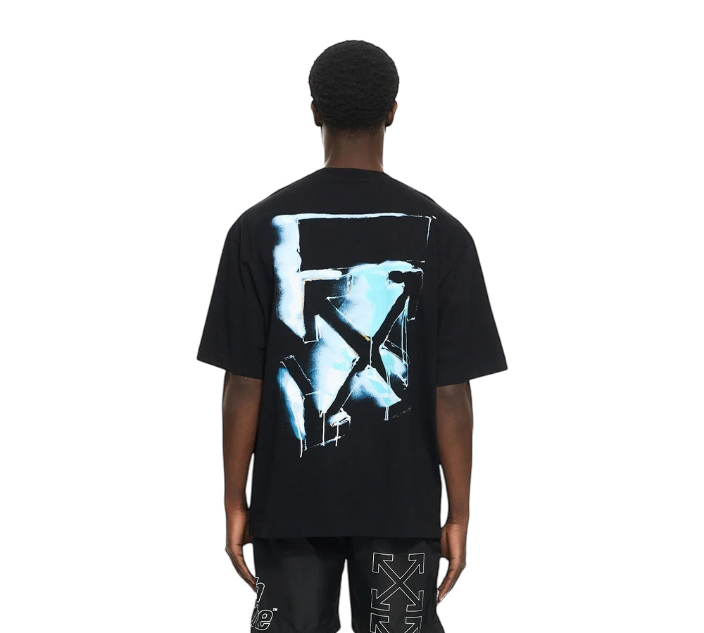 Off-White 3D Spray Arrow Skate T-shirt - Black