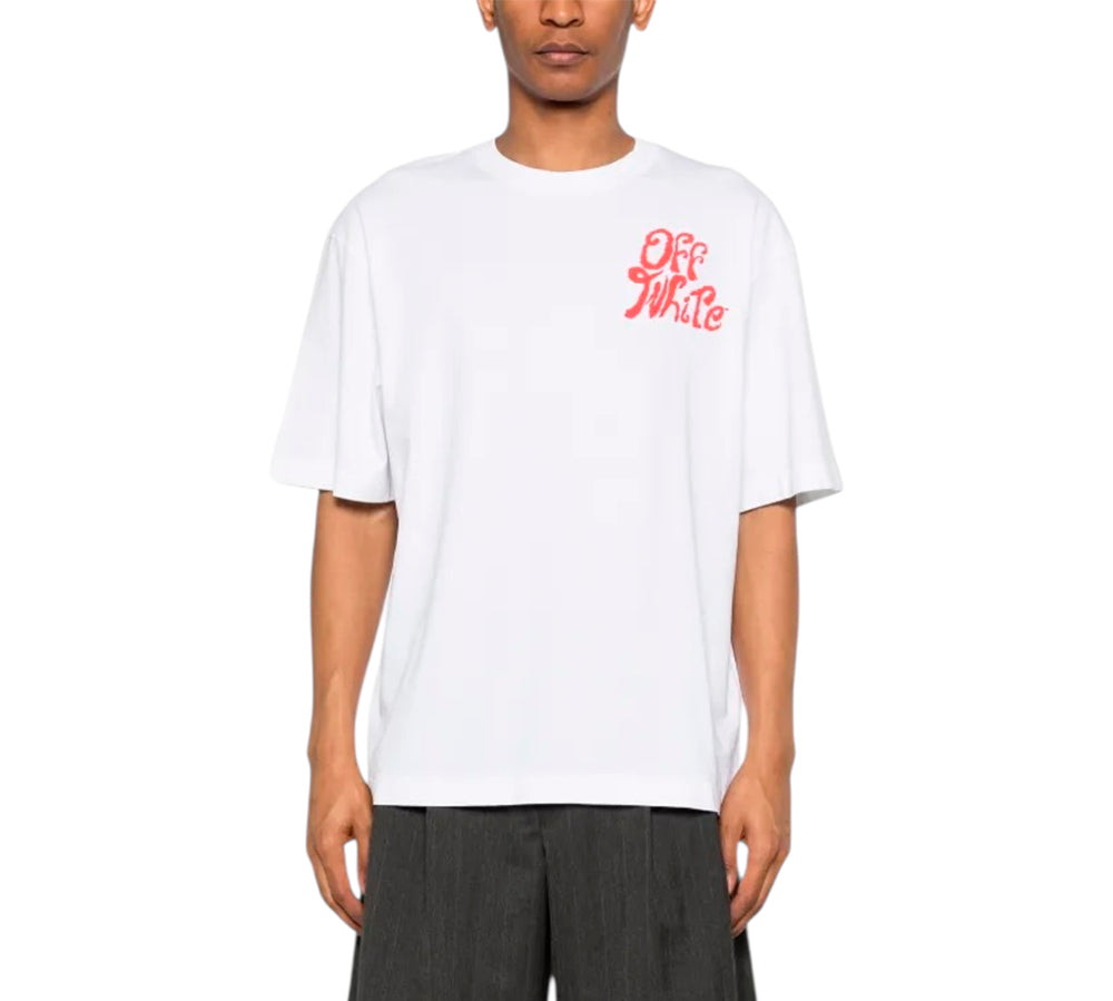 Off-White logo T-shirt - White