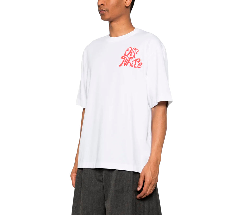 Off-White logo T-shirt - White