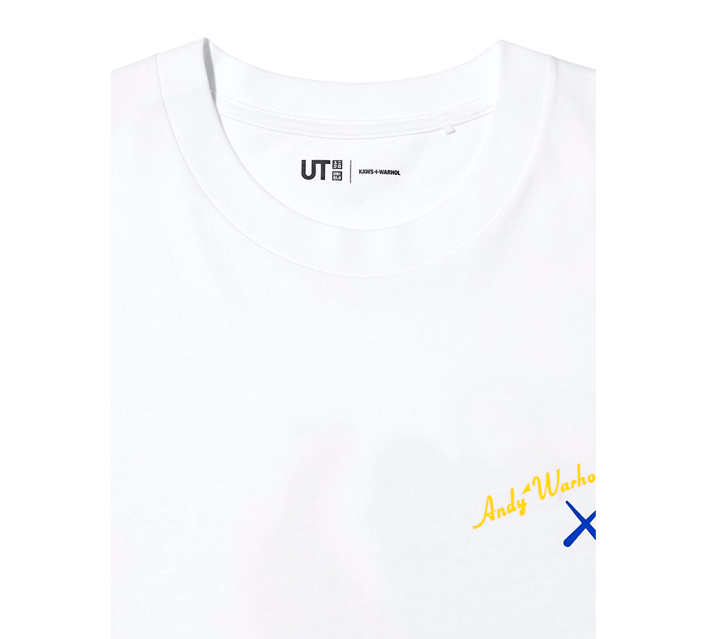 UNIQLO x KAWS + Warhol UT Graphic T-Shirt - White