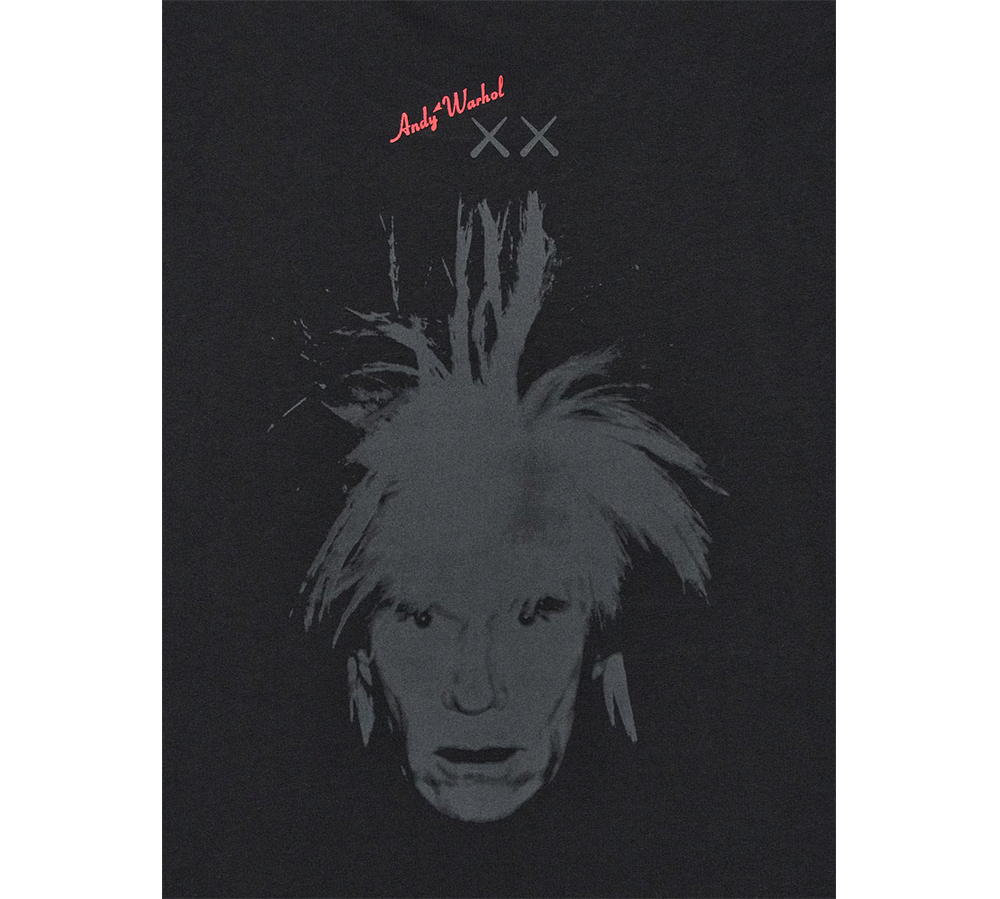 UNIQLO KAWS + WARHOL UT Graphic T-Shirt - Black