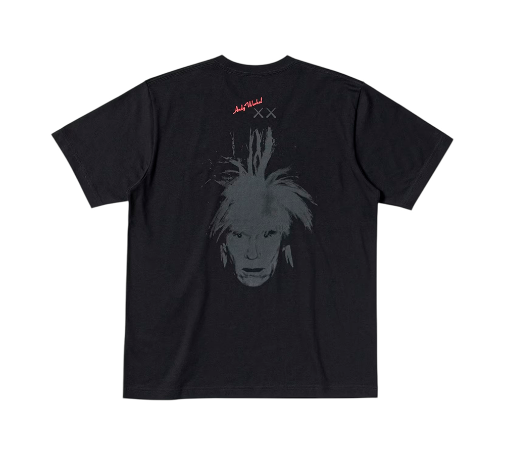 UNIQLO KAWS + WARHOL UT Graphic T-Shirt - Black