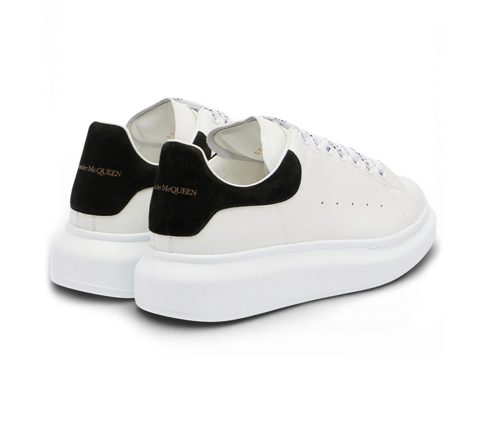 Alexander McQueen Oversized - White Black Suede