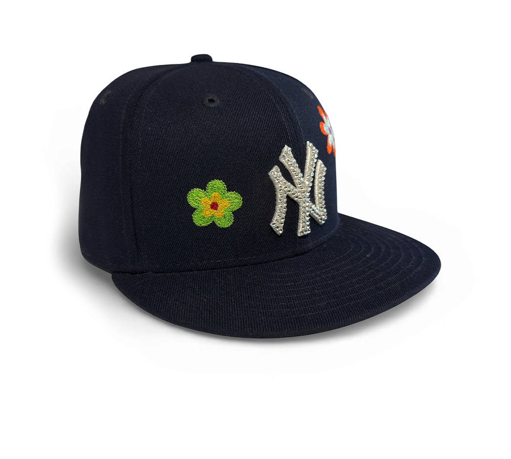 New Era New York Yankees MLB Flower Patch - Custom Navy