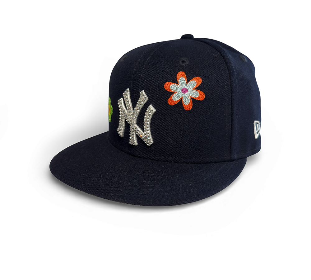 New Era New York Yankees MLB Flower Patch - Custom Navy