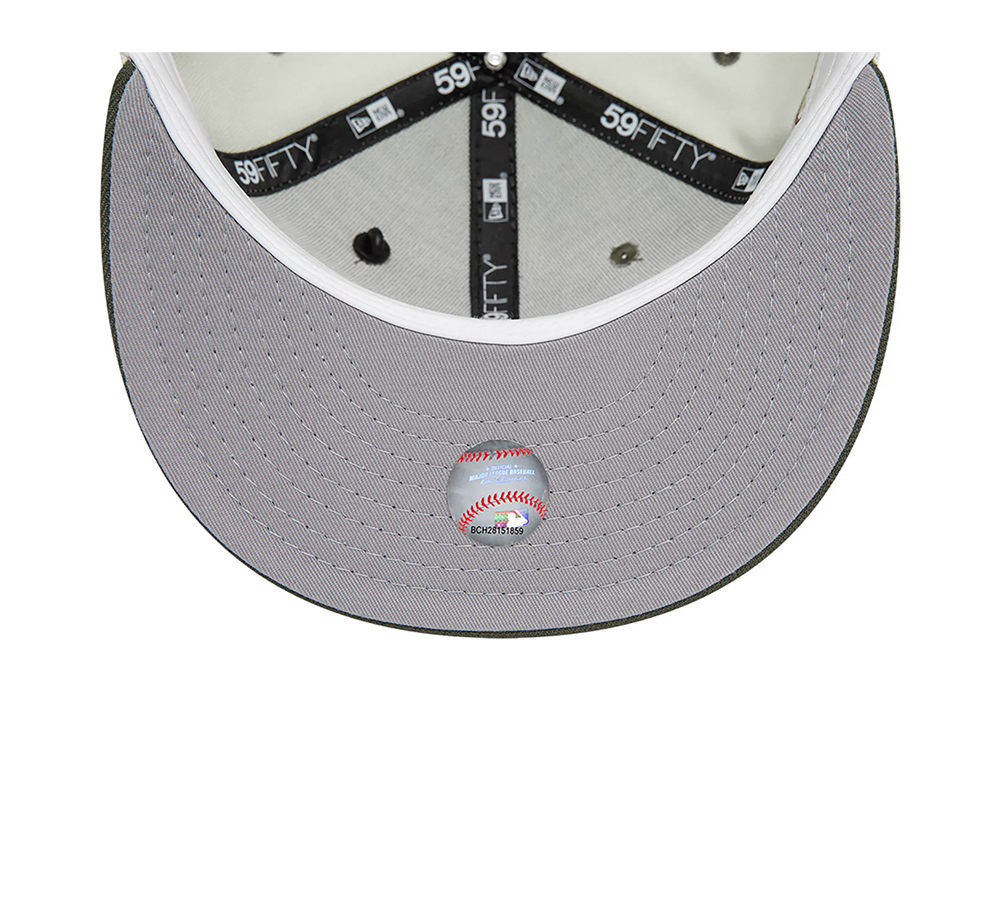 New Era Los Angeles Dodgers World Series 1981 Side Patch Trail Mix - Off White / Walnut