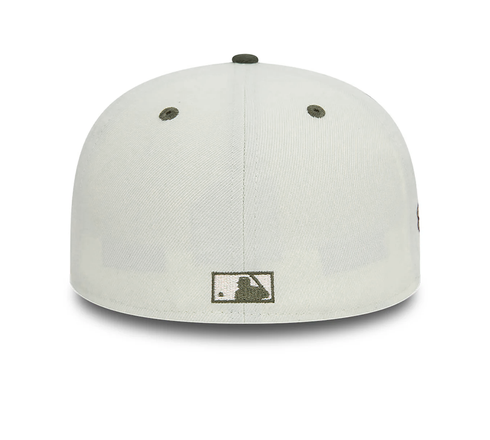 New Era Los Angeles Dodgers World Series 1981 Side Patch Trail Mix - Off White / Walnut