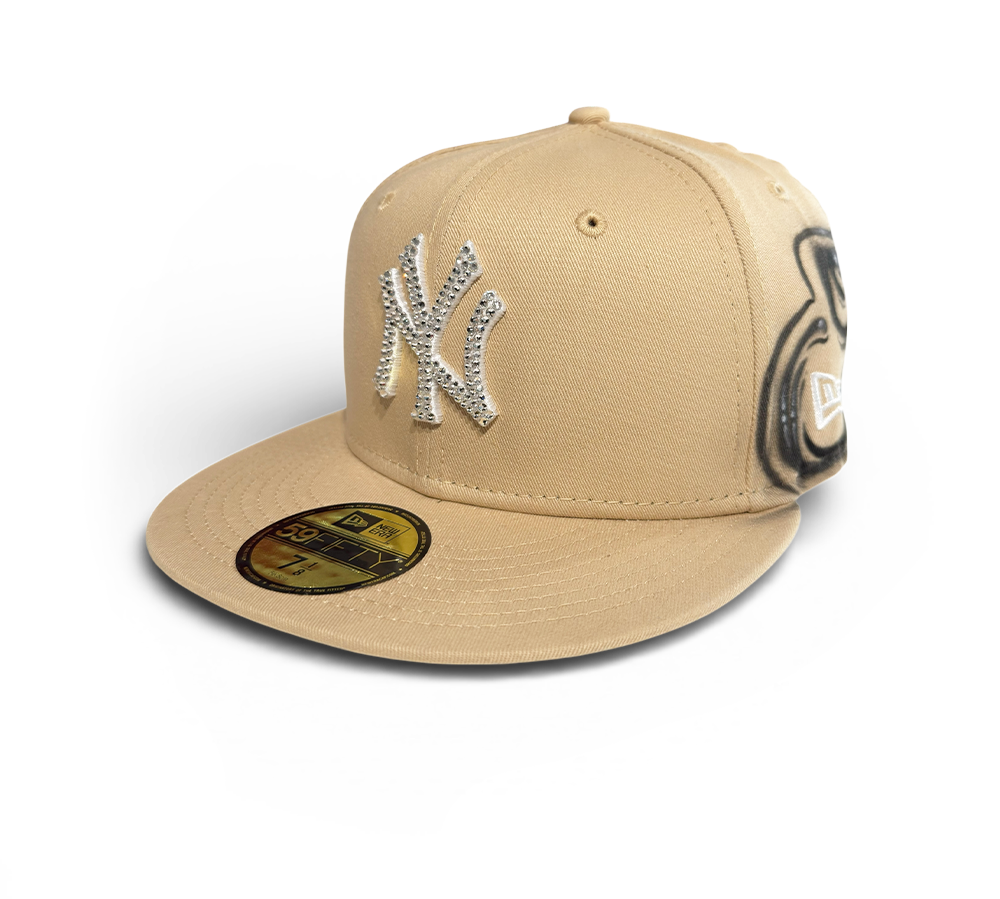 New Era New York Yankees League Essential - Custom Cream