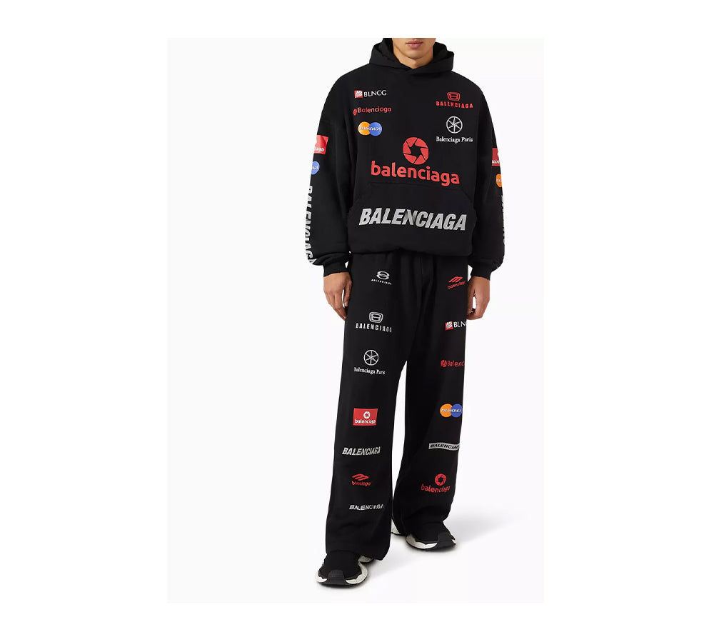 Balenciaga Baggy Sweatpants - Black