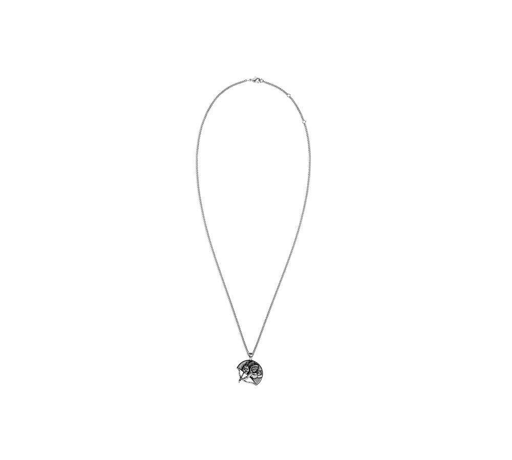 TwoJeys ★★™ Cupid Necklace - 925 Silver Chain w/ 12 microns silver plated pendant