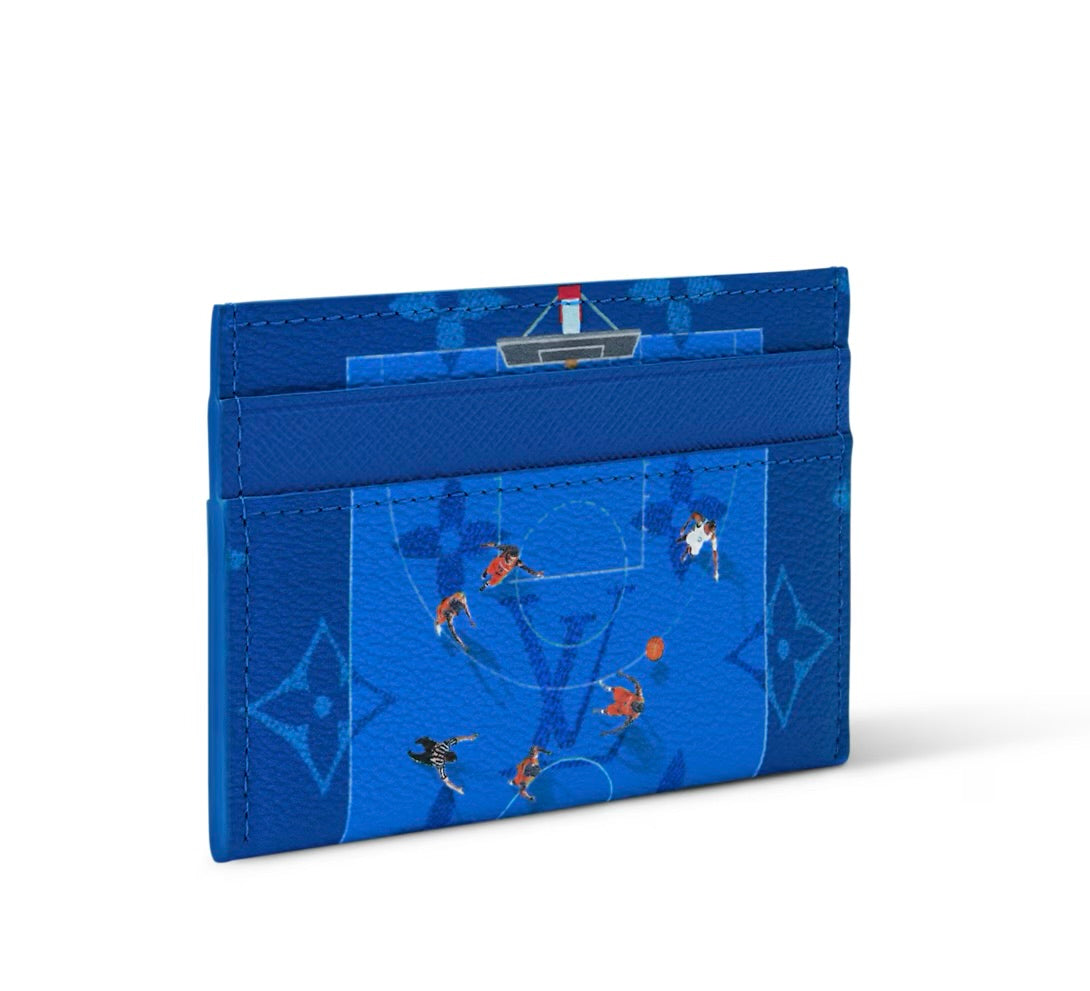 Louis Vuitton Basketball Double Card Case - Basketball/Blue