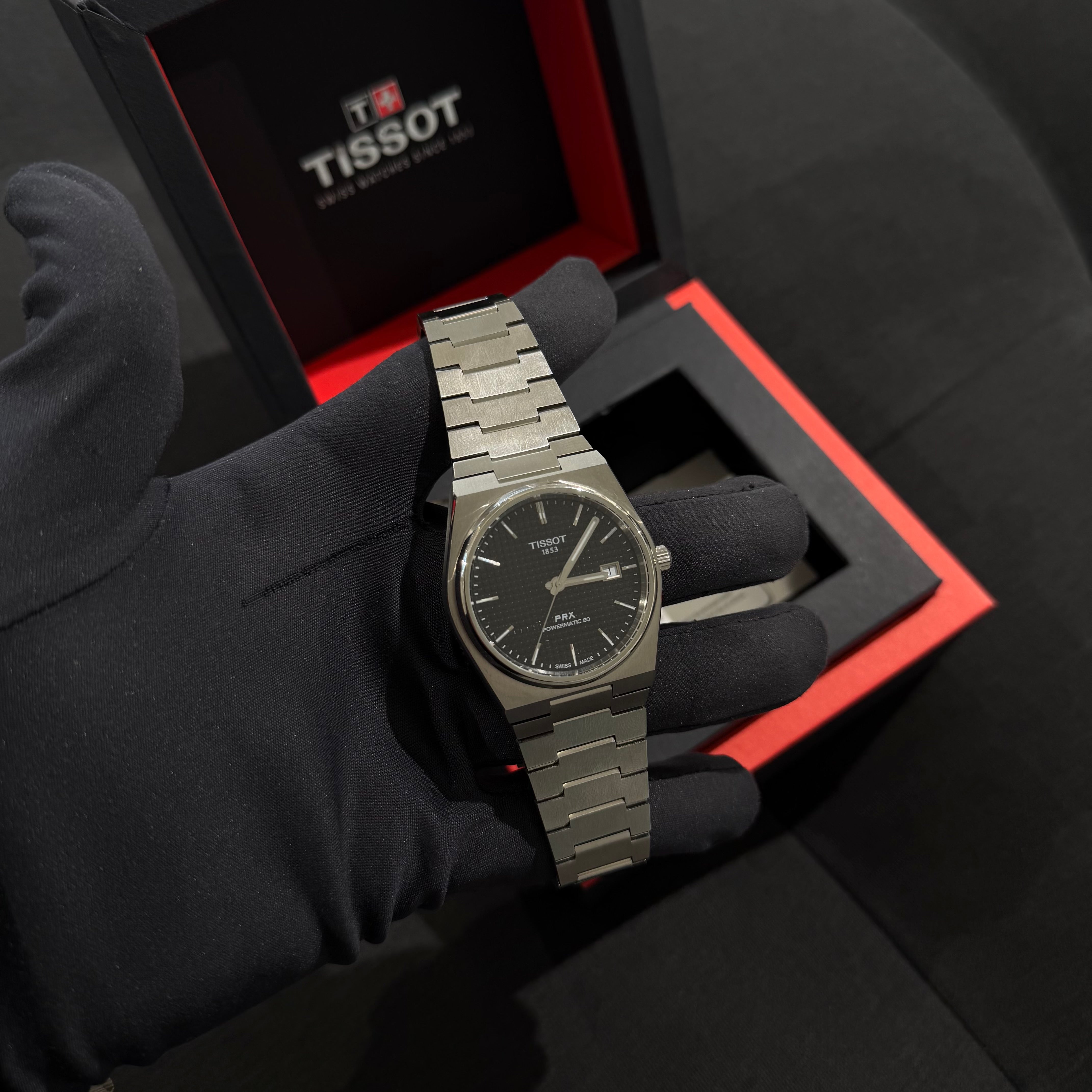 Tissot PRX Powermatic 80 - Black (USADO)