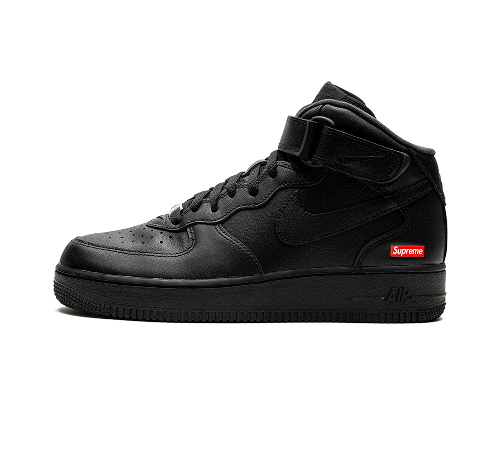 Nike Air Force 1 Mid - Supreme Black