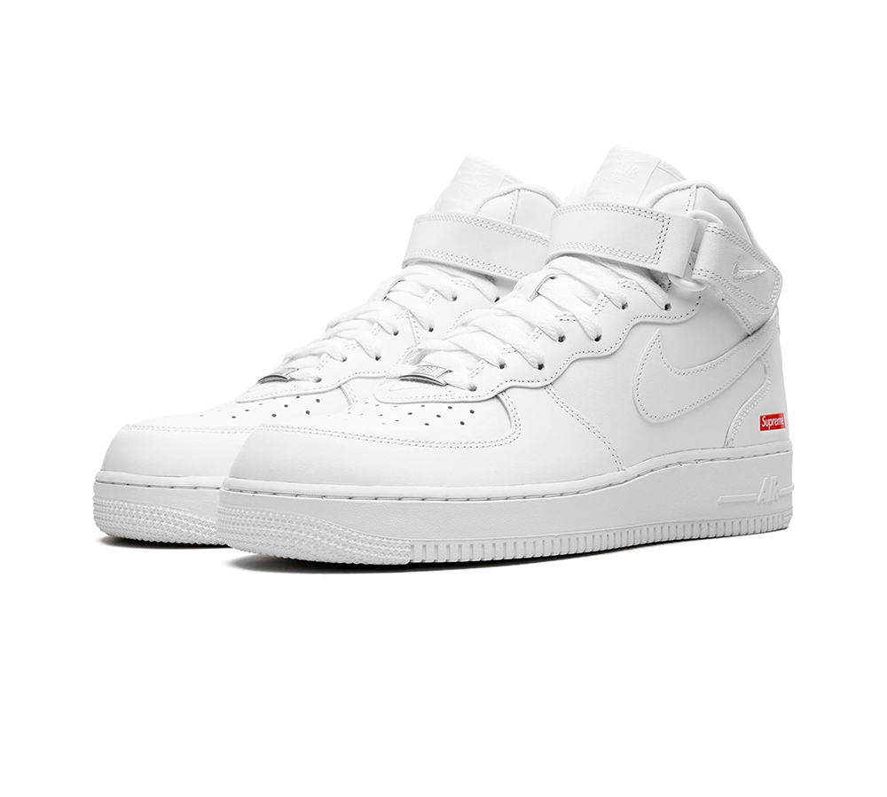 Nike Air Force 1 Mid - Supreme White