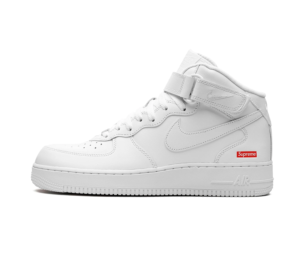 Nike Air Force 1 Mid - Supreme White