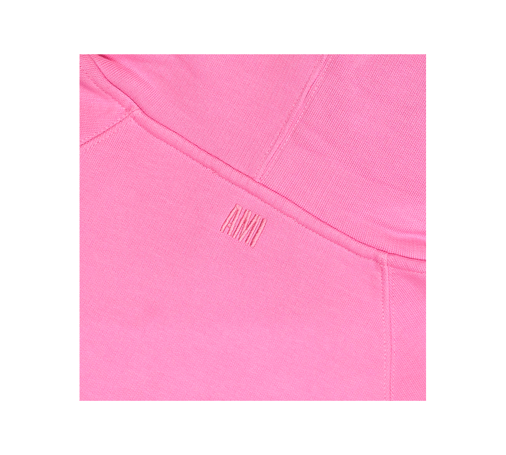 AMI PARIS Pink Ami de Cœur Hoodie - Candy Pink