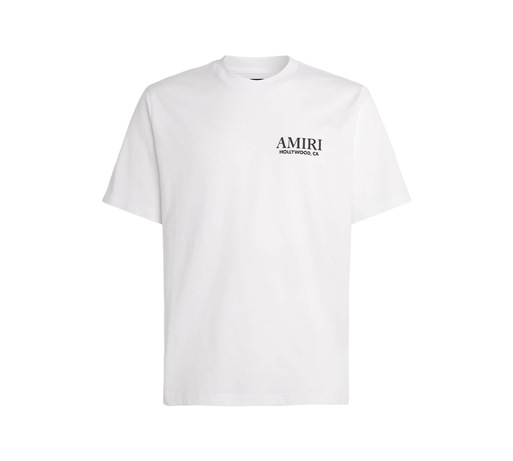 AMIRI Bones Stacked Cotton T-shirt - White