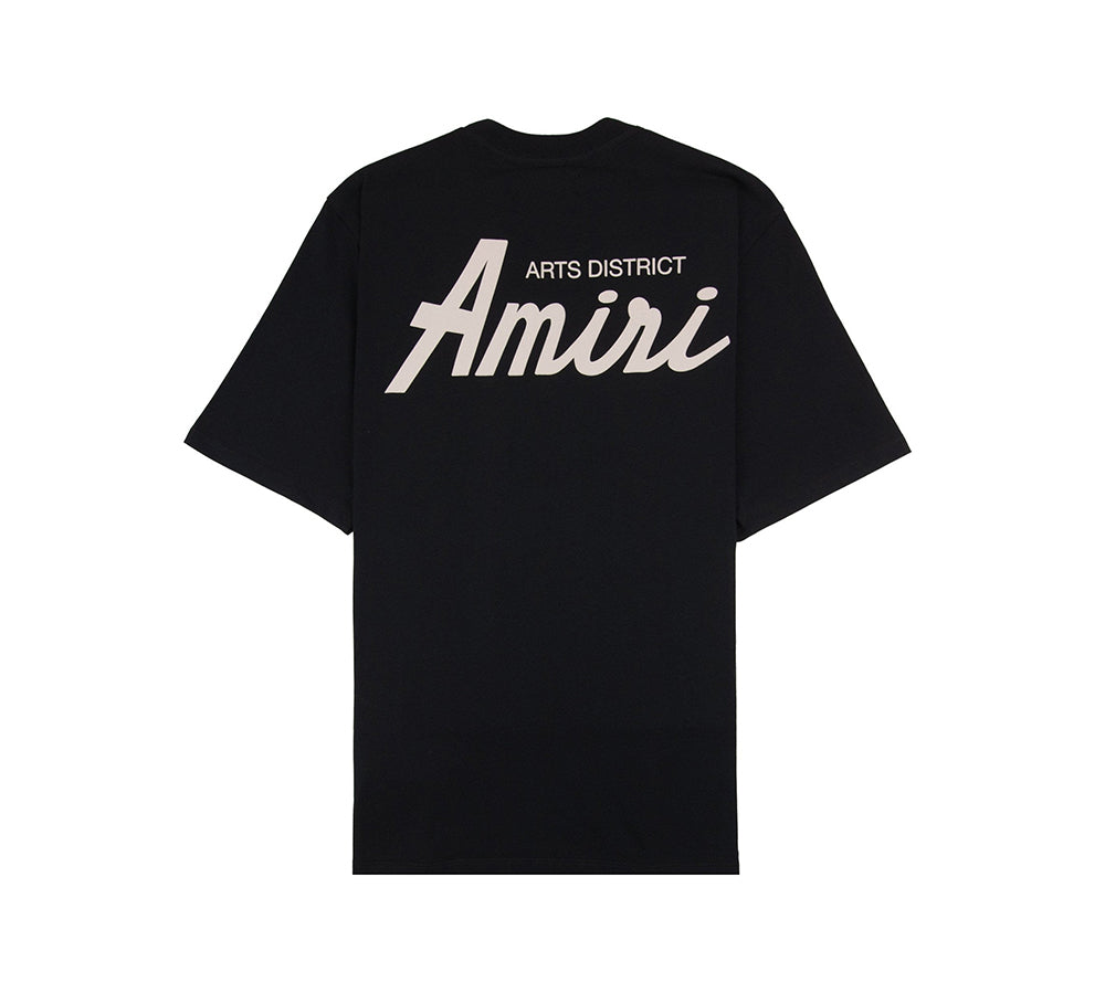 AMIRI City Logo Cotton T-shirt - Black