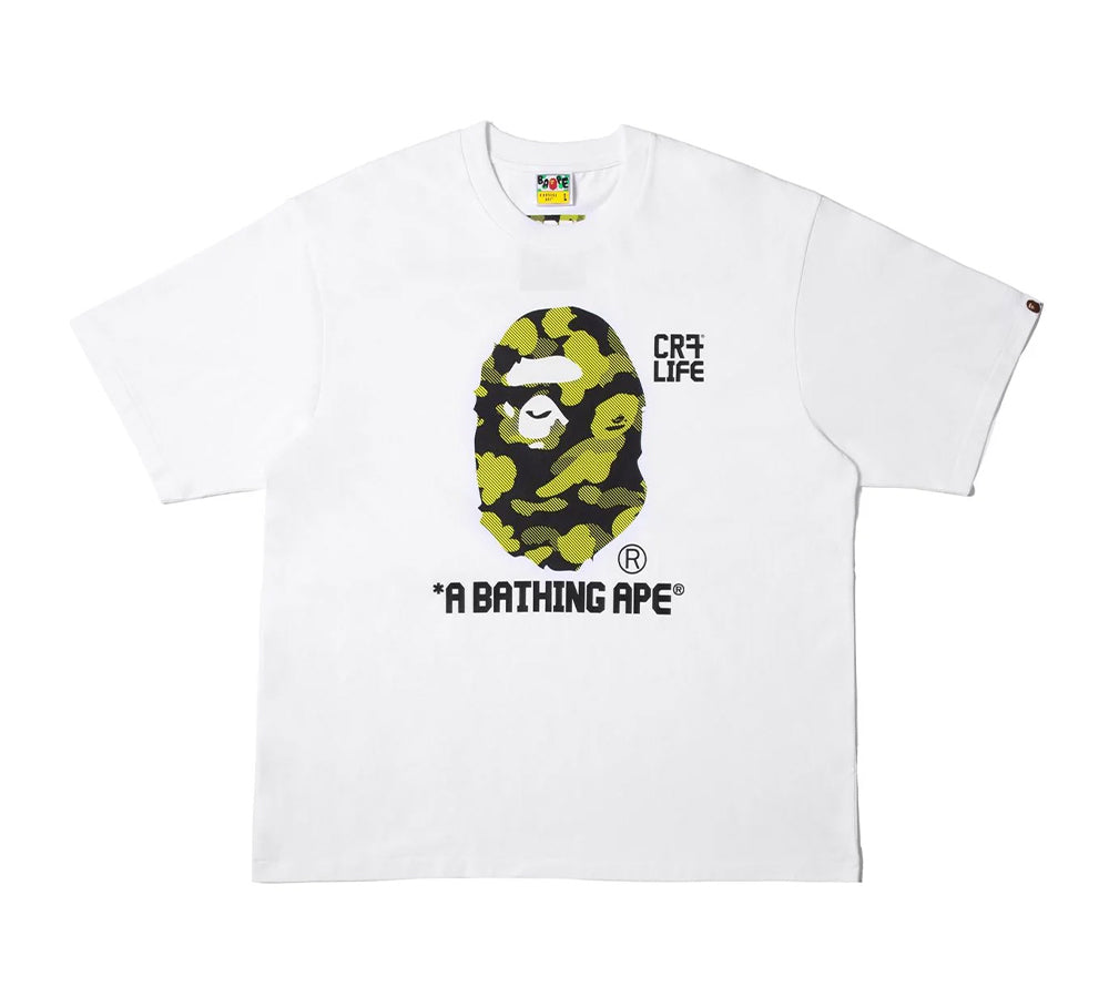 BAPE x CR7 Life Camo A Bathing Ape - White