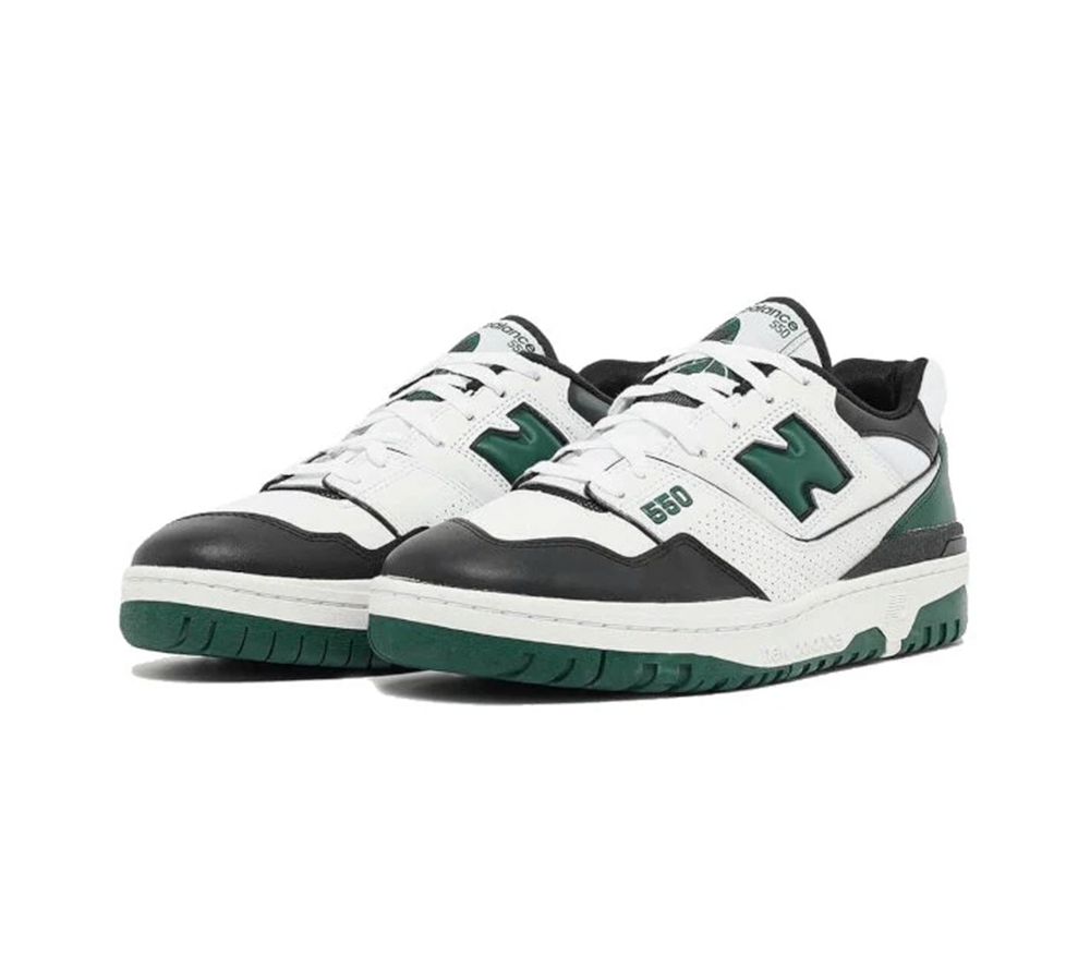 New Balance 550 - White Green Black