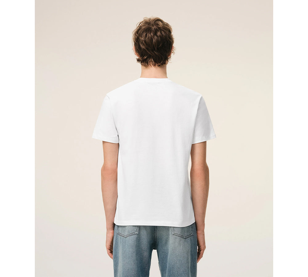 Ami De Coeur Cotton Tshirt - White Red
