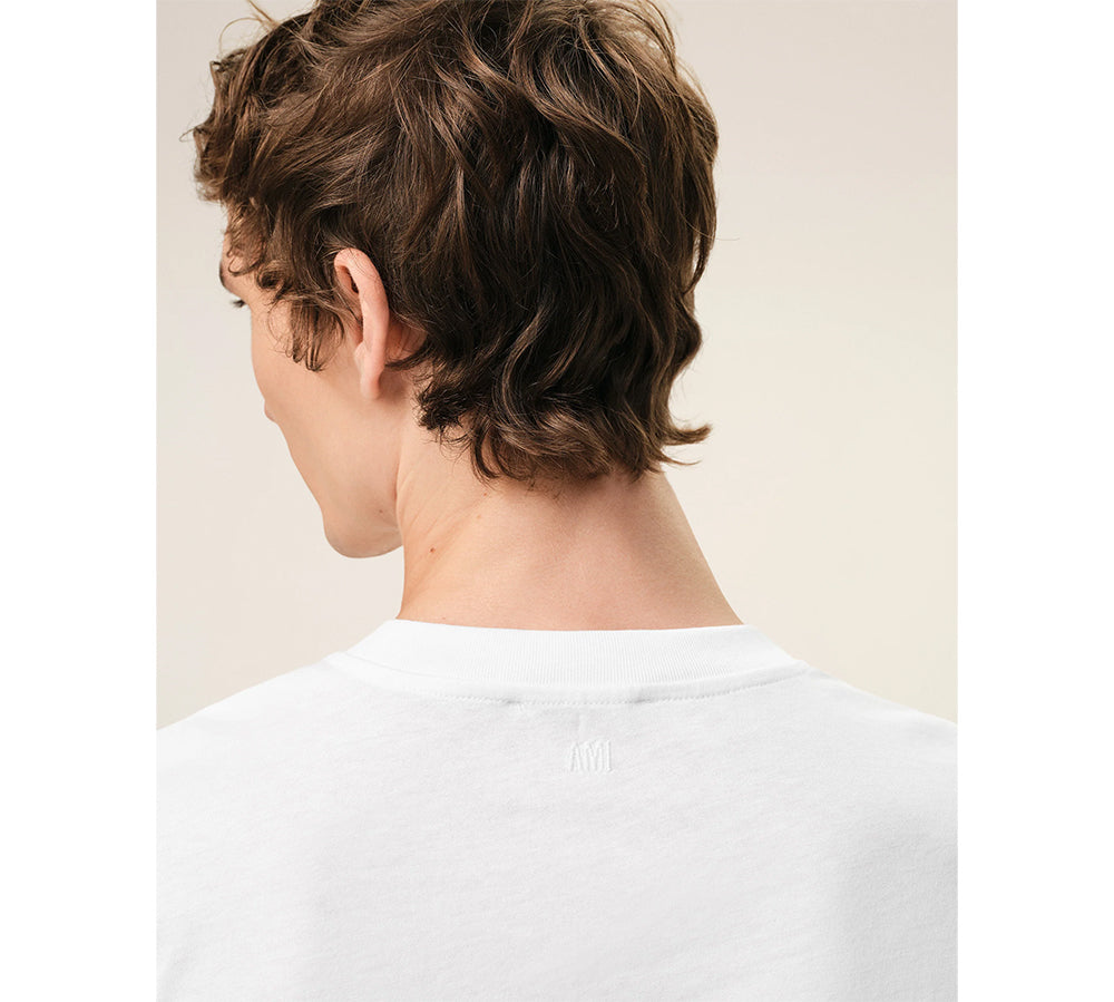 Ami De Coeur Cotton Tshirt - White Red