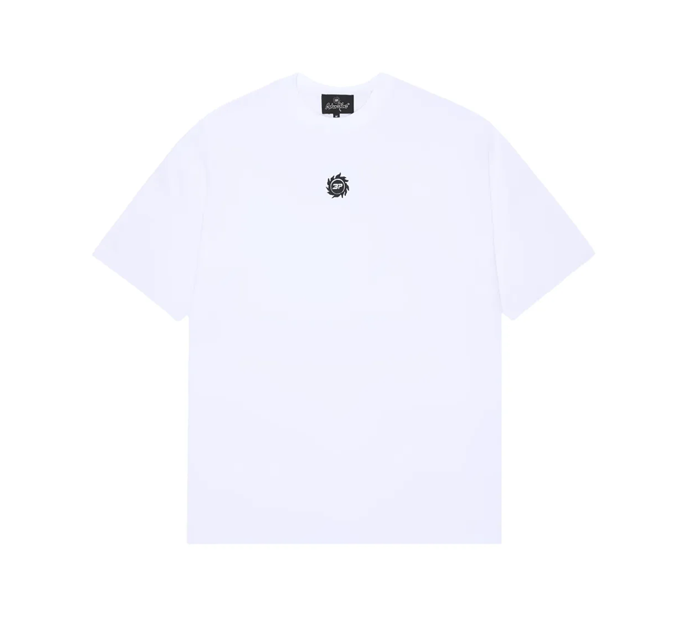 Broken Planet Sun T-shirt - Snow White