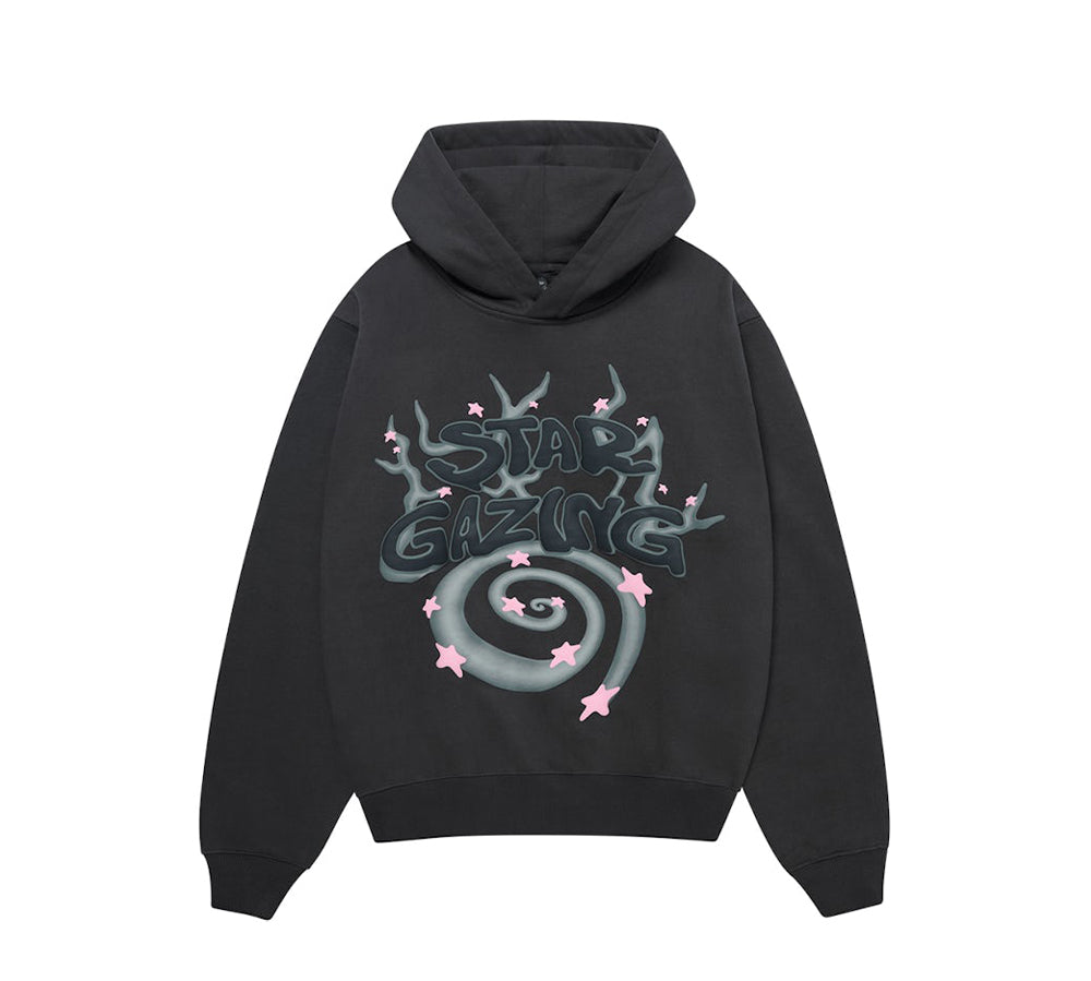 Broken Planet Stargazing Hoodie - Soot Black