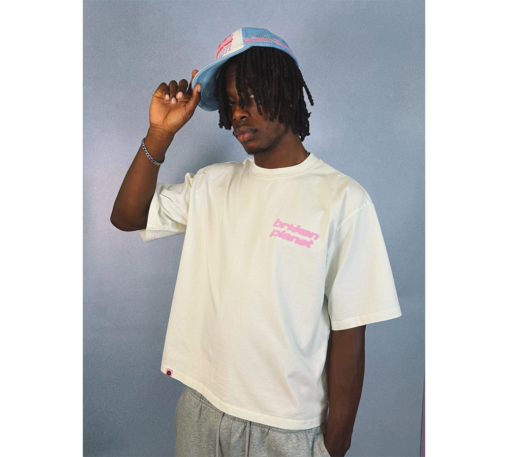 Broken Planet Basics T-Shirt - Cream