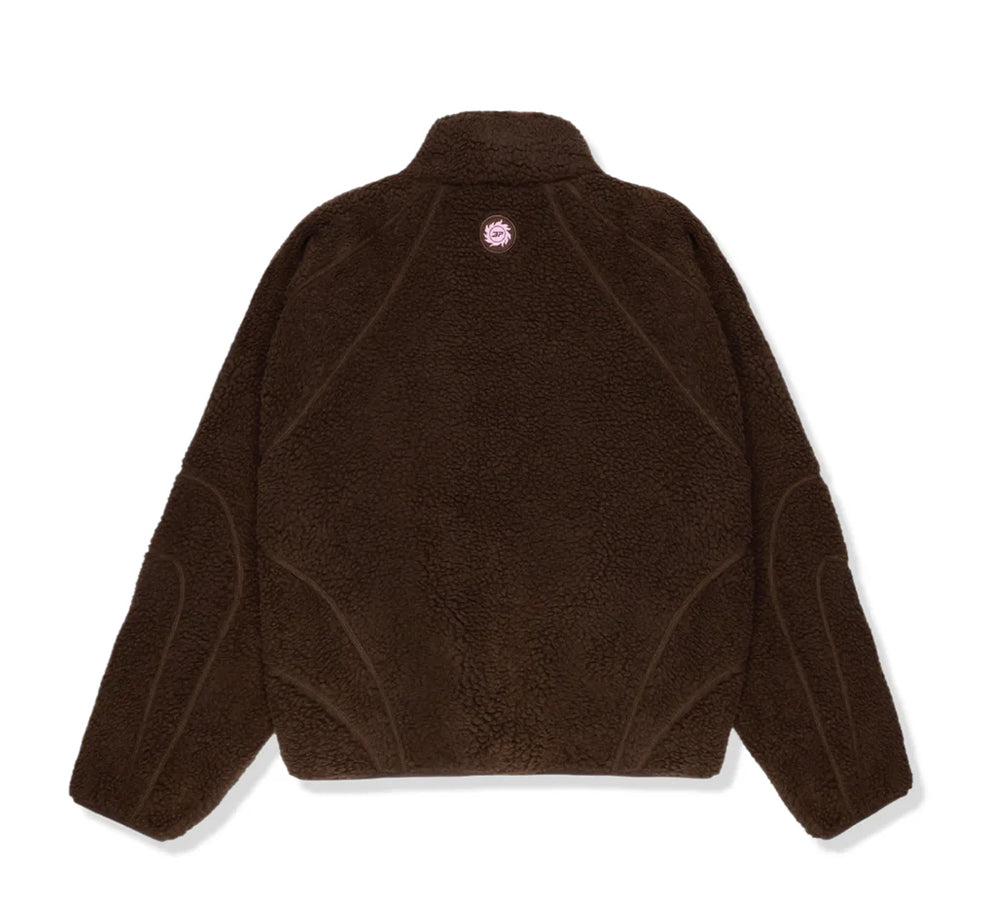 Broken Planet Polar Fleece - Mocha Brown