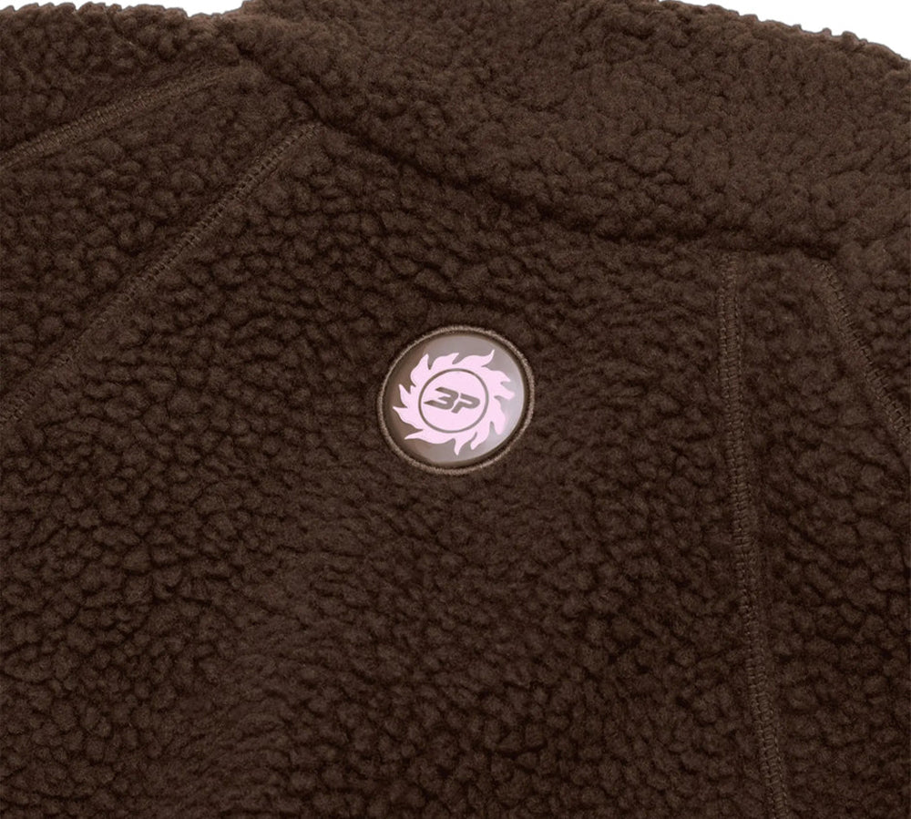 Broken Planet Polar Fleece - Mocha Brown